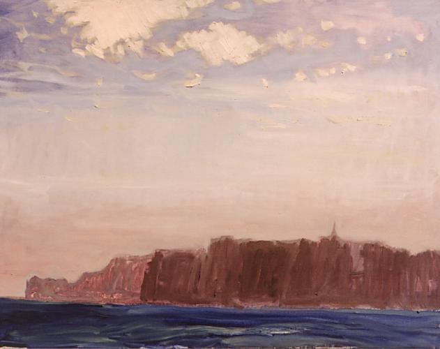 Normandy coast and La Chapelle